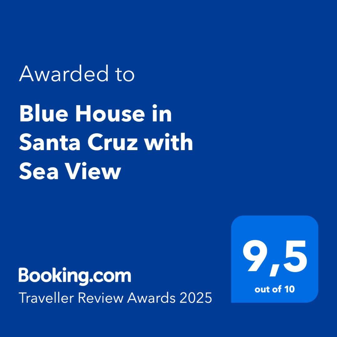Blue House In Santa Cruz With Sea View Lejlighed Eksteriør billede